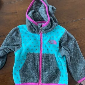 Fleece north face jacket